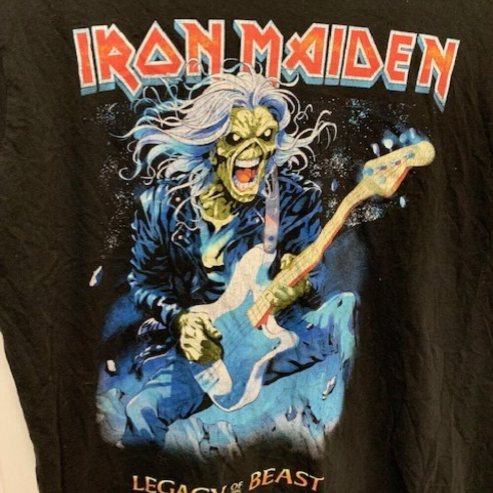 IRON MAIDEN MENS  BAND TEE - Picture 3 of 5